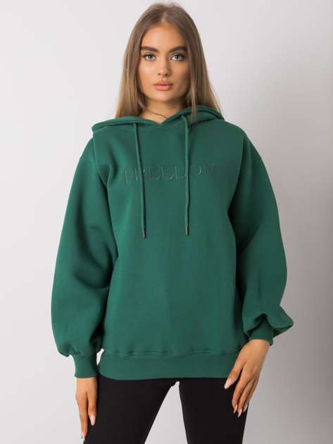Carris RUE PARIS dark green hoodie